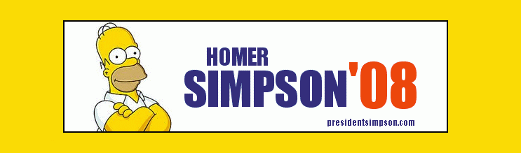 Homer Simpson for President 2008